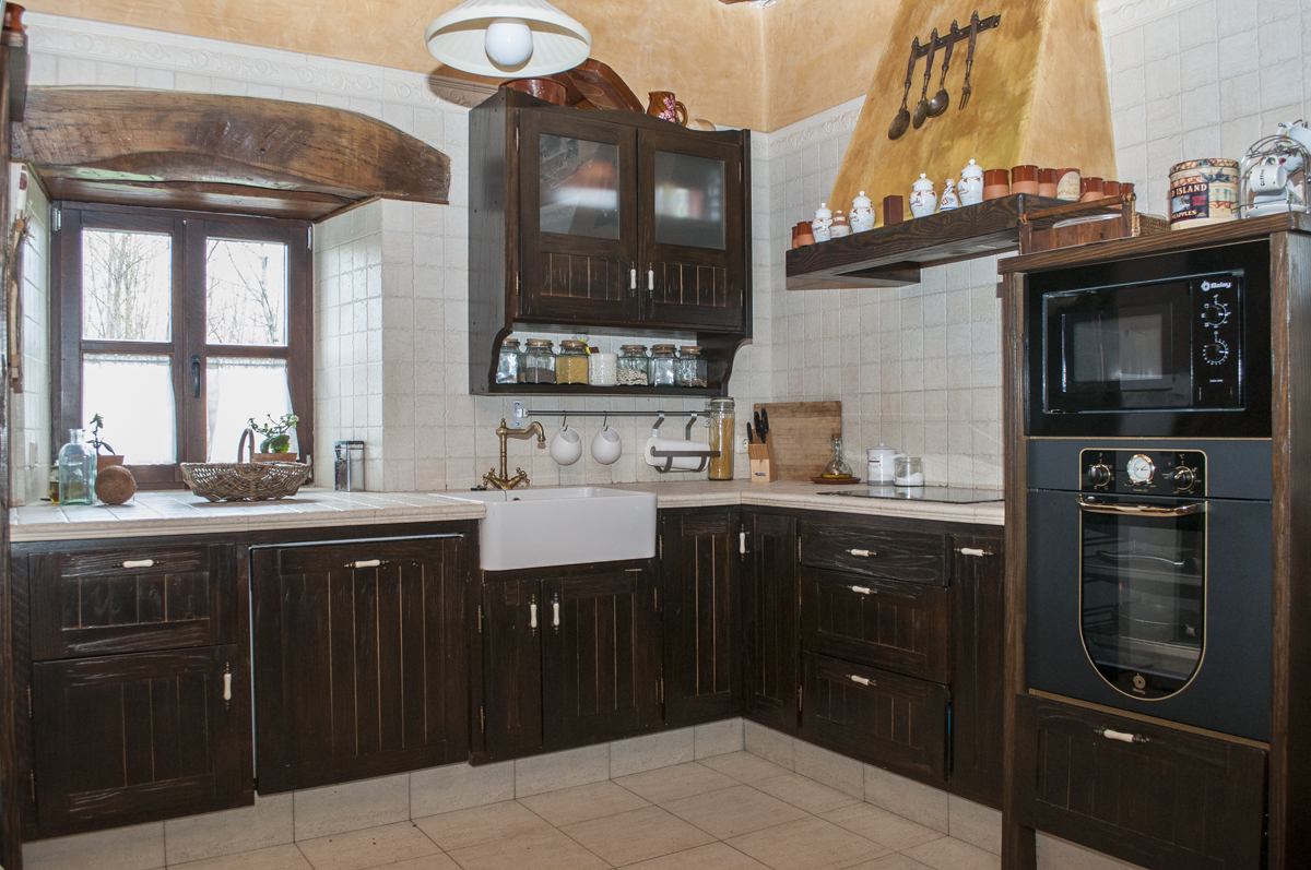 Cocina completa madera rústica vintage – Muebles rústicos Bierzo ... Cocina completa madera rústica vintage – Muebles rústicos Bierzo ...